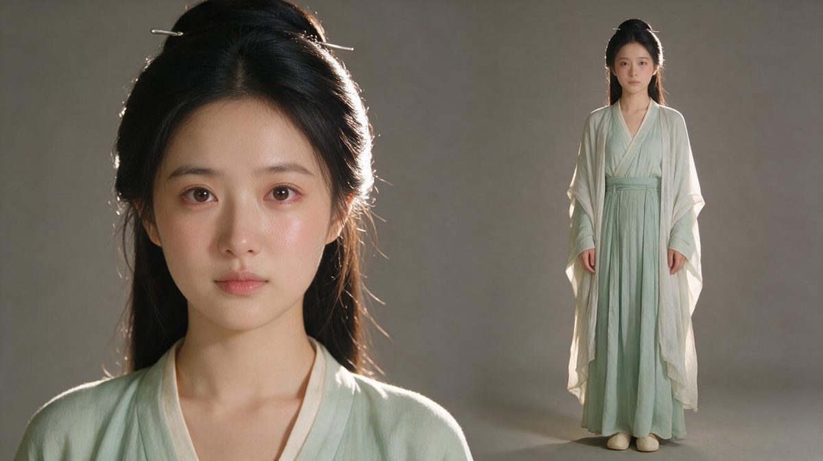 柳才人。深夜来求画眉的那位